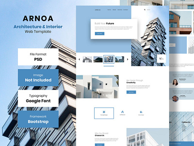 ARNOA - Architecture & Interior Web Template