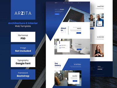 ARZITA - Architecture & Interior Web Template