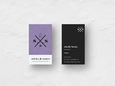 Sticks & Stones Business Cards