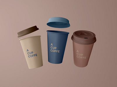 three coffee cup mockup 3d 3d art branding c4d cinema4d coffee coffee cup cup download free freepik mockup