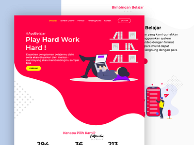 Web Design Bimbingan Belajar