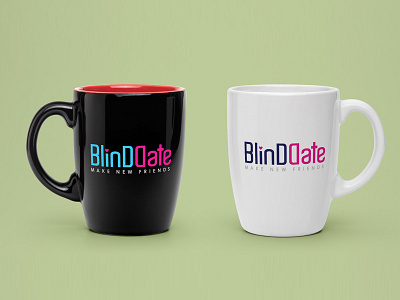 Blind Date logo brand branding frugitable logo logo design