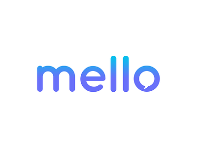 mello - friendship app - Branding branding logo design