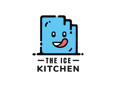 the ice kitchen - logo design & branding branding illustration logo design