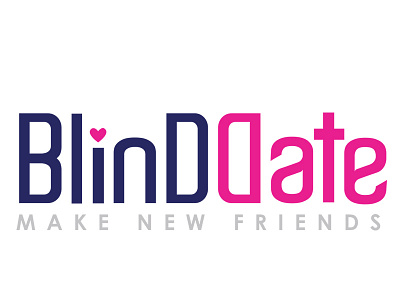 BlindDate logo design and barnding