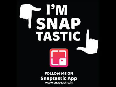 Snaptastic - selfie challenge branding illustration logo design t shirt design