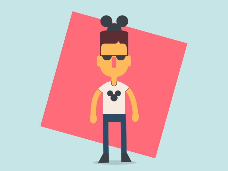 Don't Forget Your Disneyland Essentials! ae animation character design disney disneyland excited gif mickey mouse