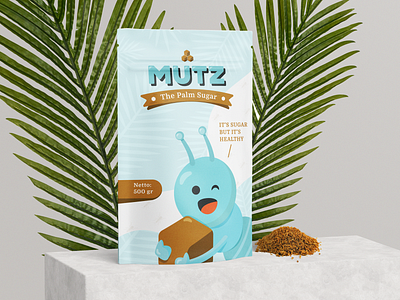 Mutz Pouch Packaging adobe illustrator adobe photoshop animal clean clean design design insect mascot mascot design mockup packaging design pouch pouch design product design sugar