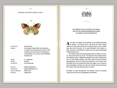 Wie Sie sehen: Synopsis beige biology butterfly editorial layout schoolbook type
