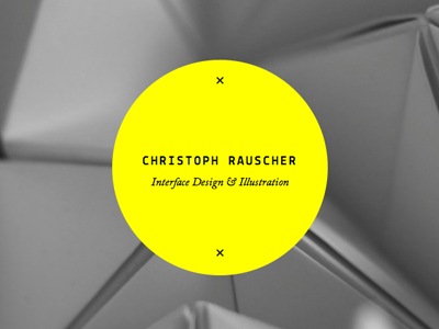 christophrauscher.de #2 christoph landing paper photo rauscher rgb yellow