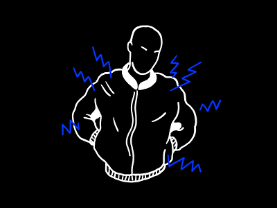 Safety Jacket drawing illustration jacket outline vest