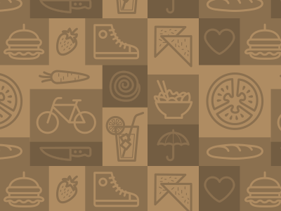 Amorcito pattern icons linear icons pattern