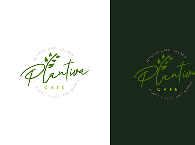 Plantiva Logo brand identity branding designer illustration art logo logodesign