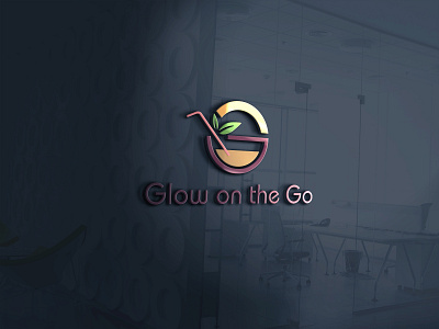 Logo Design - Glow on the Go brand creative graphicsdesign illustrator logo logodesign logotype vectore