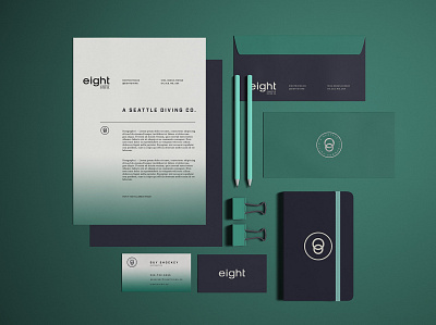 Logo + letterhead + business card brand design brandign creative design graphicsdesign logodesign logos vectore