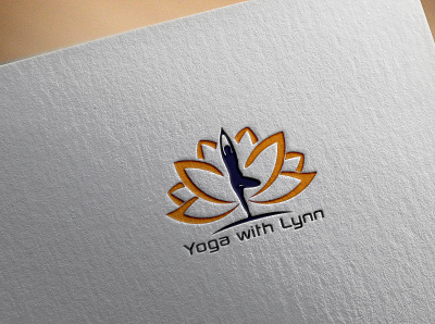 Yoga With Lynn branding business creative design graphicsdesign logos logotype marketing photoshop