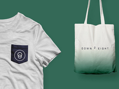 DOWN 2 EIGHT brand business creative logodesign logos marketing t shirt design t shirts typography
