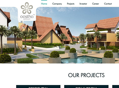 AasthaGroup web development webdesign website design