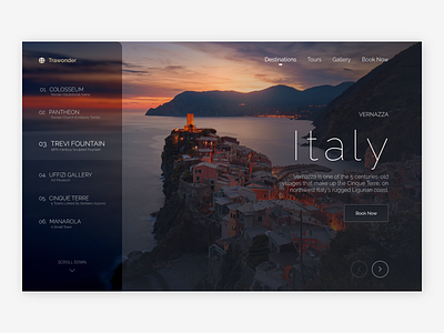 Travel Web UI