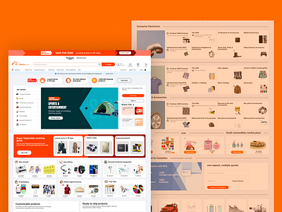 E-commerce Website Redesign app design design ecom ecommerce design latest logo mobile app design product design trending ui