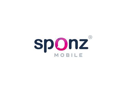 Sponz - Mobile phone operator branding children design identity logo mark mobile norwegian operator phone symbol young