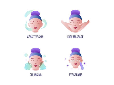 Skin Care and Spa | 16 icons set