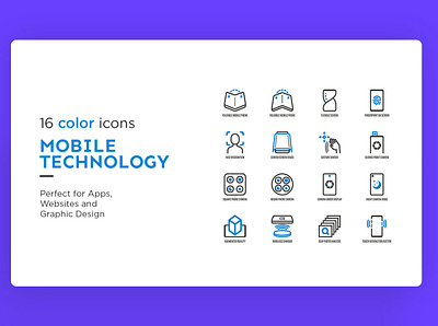 Mobile Technology - 32 Premium icons icon icon design icon set icons icons design icons pack icons set iconset illustration sign