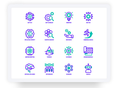 Deep Tech - 32 Premium icons design icon icon design icon set iconography icons icons design icons pack icons set iconset illustration sign