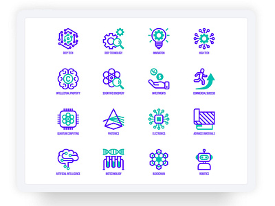 Deep Tech - 32 Premium icons