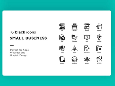 Small Business - 32 Premium icons