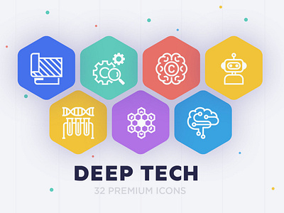 Deep Tech - 32 Premium icons