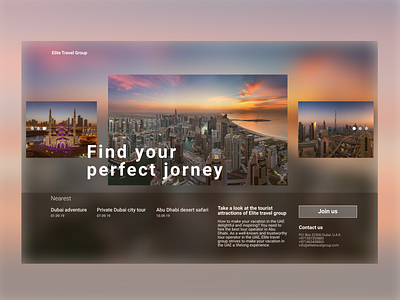 travel group travel traveling uae ui uidesign uxui