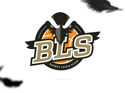 Basketball logo - BLS basketball bird logo brittany sport sport logo