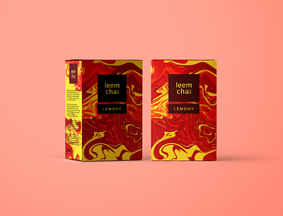 LeemChai | Tea Packaging Design ai baku branding chai design icon illustration illustrator lineart mockup mockups modern pack package package design packaging packaging design photoshop tea vector