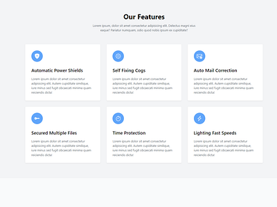 Tailwind css Features by Yujesh K C on Dribbble
