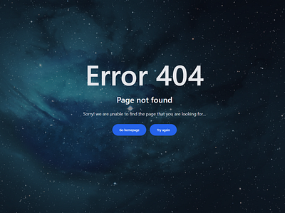 Tailwind CSS Error Page css html tailwind css uiux web design