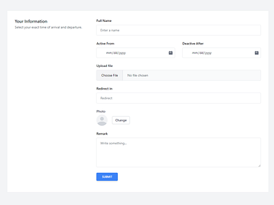 Tailwind CSS Form