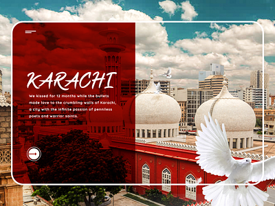 Karachi, Pakistan - Weekly Warmup challenge design karachi pakistan ui ux webdesign website weekly warm up