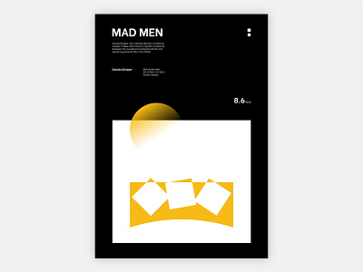 Mad Men movie poster design in photoshop
