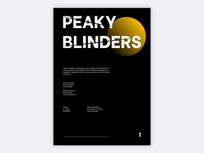 Peaky Blinders branding colors design graphic design illustration logo logo design minimalism modern poster ui