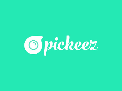 Pickeez Logo app branding israel logo design mobile
