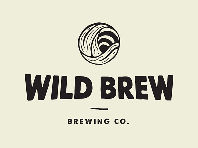 Wild Brew beer brand brand design brand identity branding brew design graphic identity identity design illustration illustrator layout logo mark season stipple typo typography wave