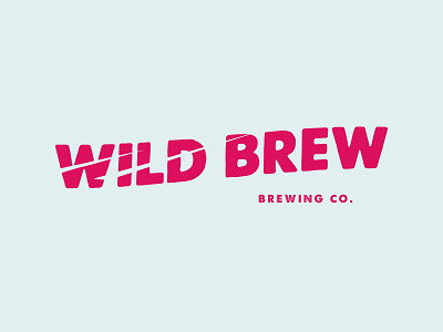 Wild Brew beer brand branding brew brewery logo brewing company design graphic illustration illustrator logo vector web