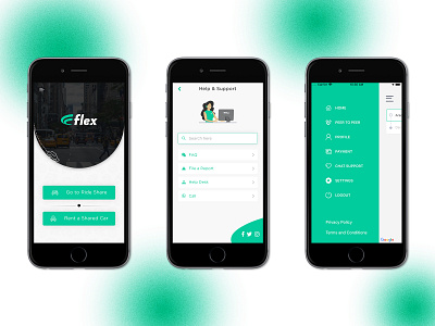 Flex App Ui/Ux Design