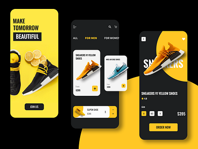 Shoes App UI Design