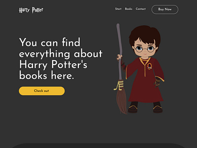 Harry Potter - Landing Page