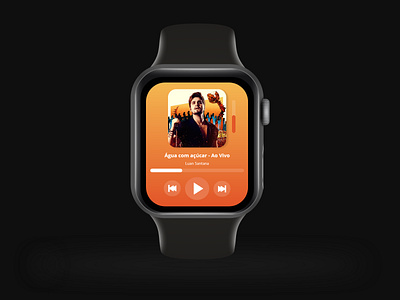 Apple Watch Music Player daily 100 challenge dailyui