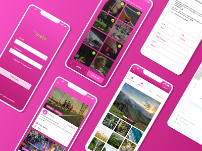 Variété: Find events in your city app concept app design app ui design events iphone logo mobile mockup modern ui ui ux uidesign uiux ux ux ui ux design uxdesign uxui vector