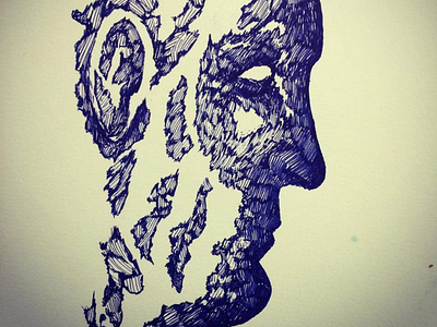 A Shadow ink illustration