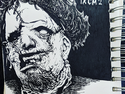 Leatherface inktober leatherface